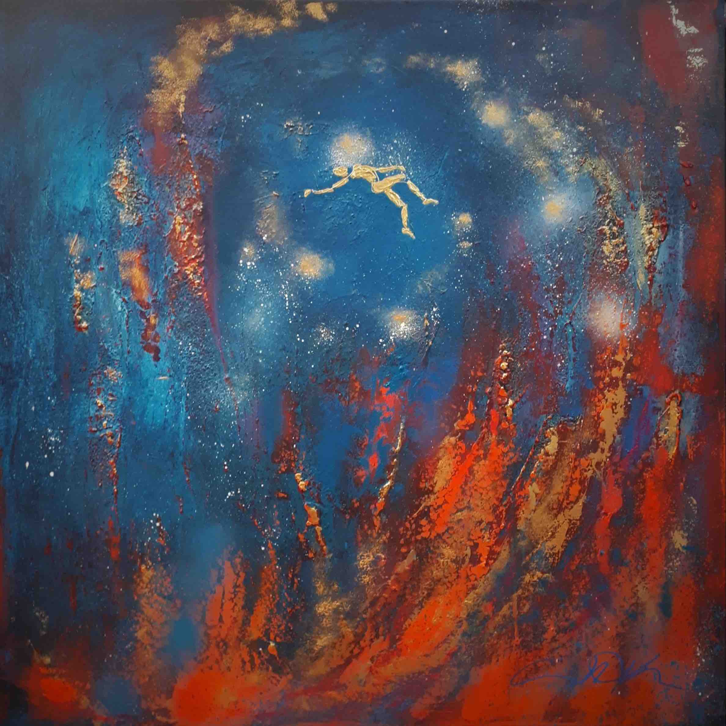 Free ... Lost ... (100x100cm) - Camilla Karlsson