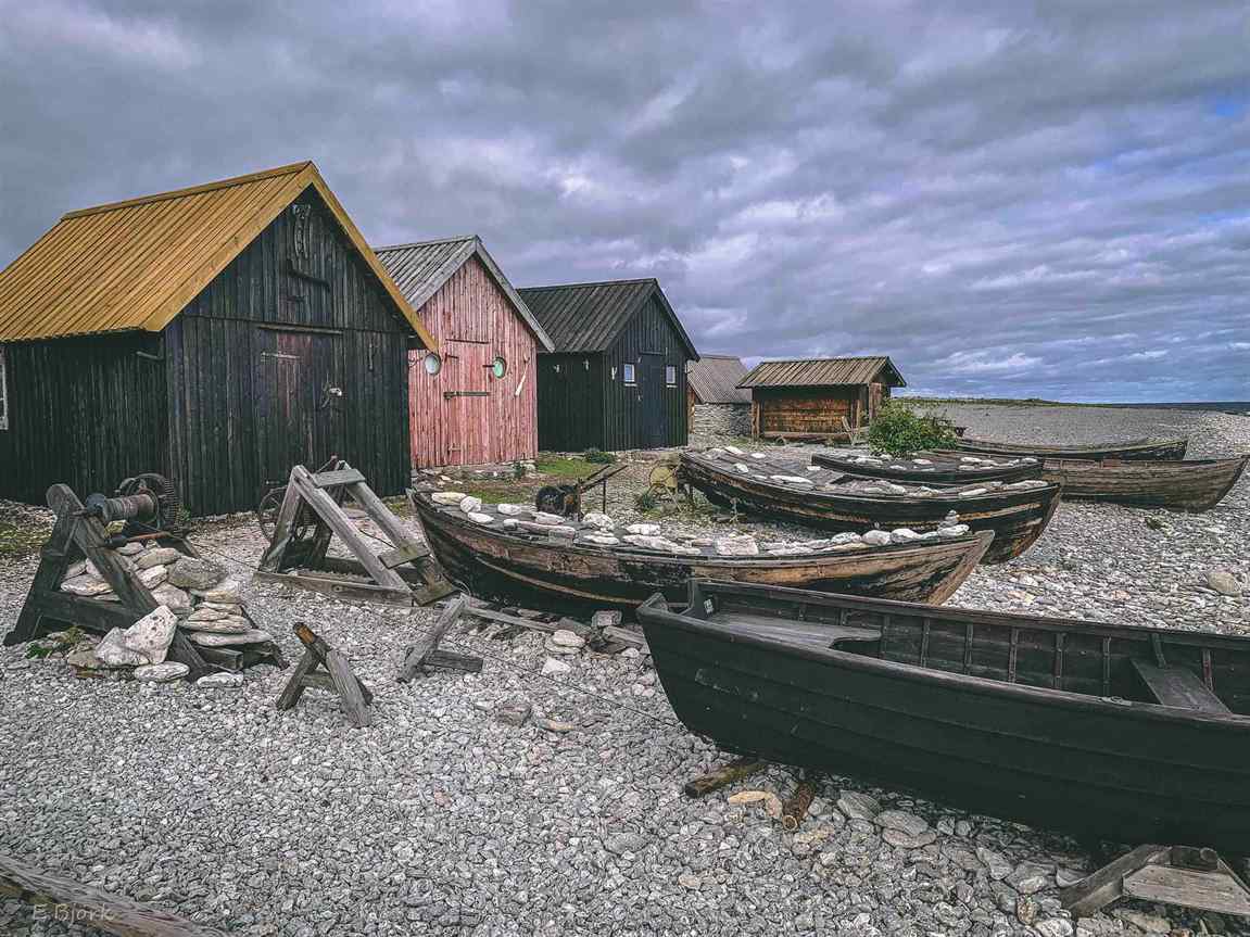 Fiskeby på Fårö - Emil Björk