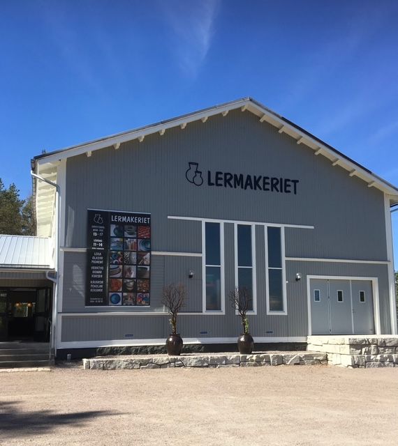 Lermakeriets lokal i Valbo.