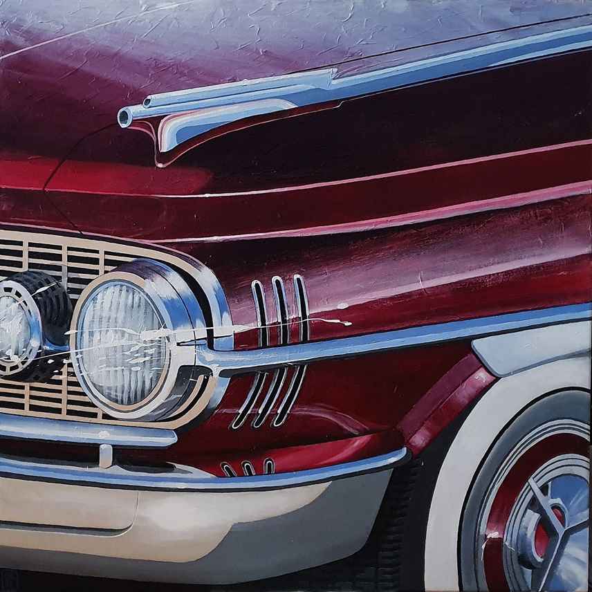 Oldsmobile (100x100cm) - Mikael Lindberg