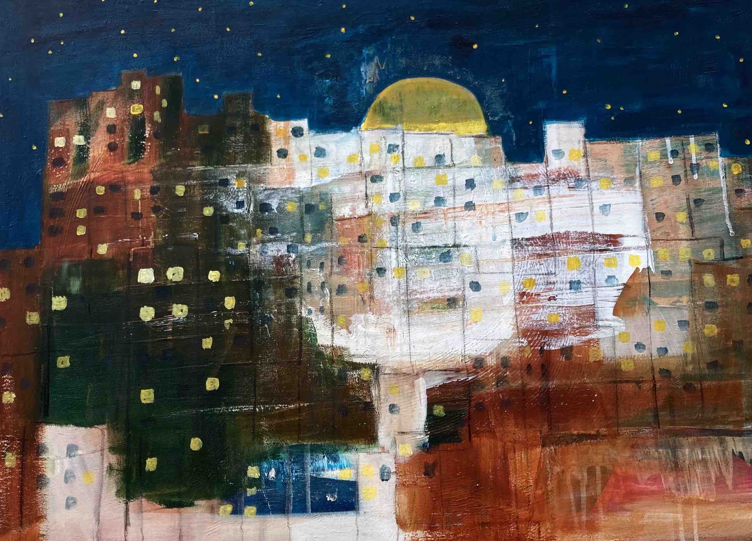 Skyline (85x60cm) - Mona Gullstrand